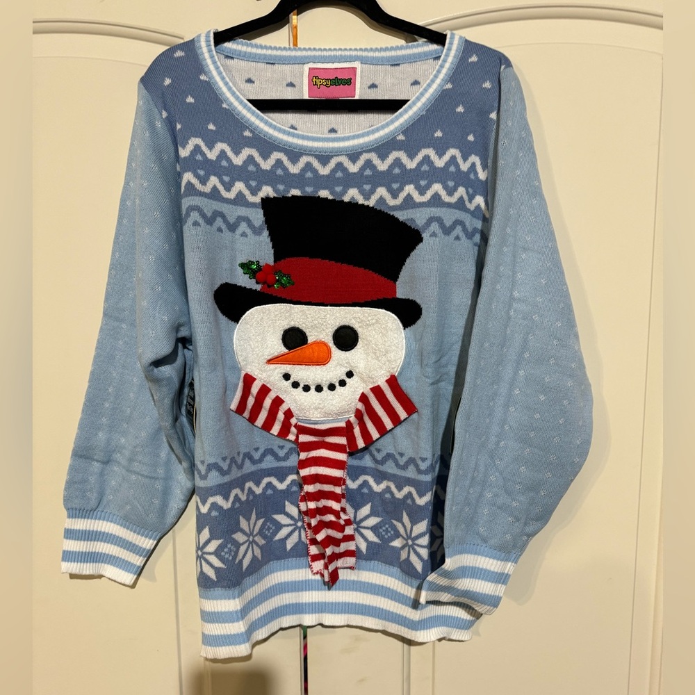 Women’s plus size  Christmas sweater   Size 1X.